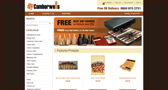 Desktop Screenshot of camberwells.com